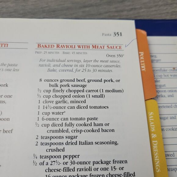 VTG‎ 1930 2000 Limited Edition Better Homes and Gardens New Cookbook Pre-Owned - Picture 9 of 16